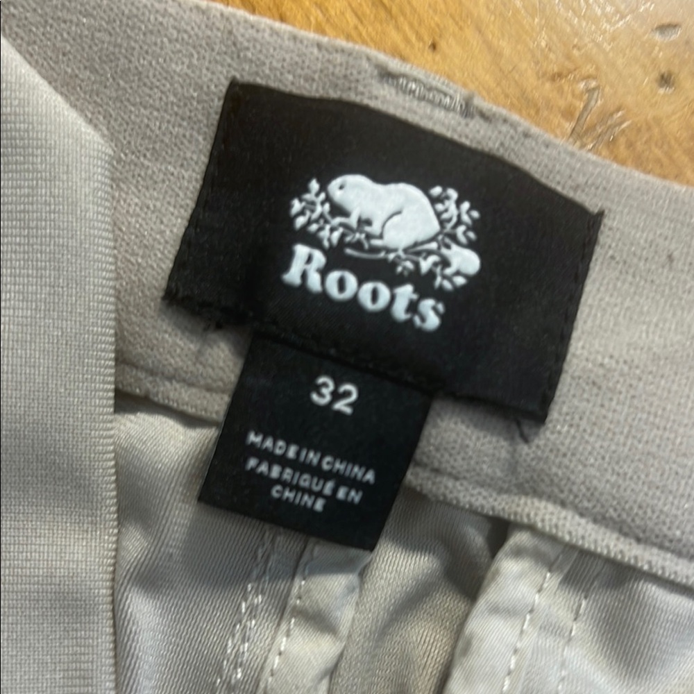 Roots Classic Khaki Trousers